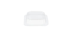 Deksel transparant 2cm hoog voor 145x120x41mm