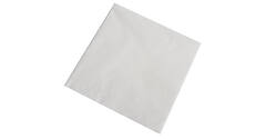 Servet 33 x 33 cm 1/4 vouw 2-lgs tissue wit
