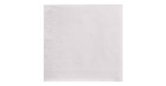 Servet 40 x 40 cm tissue 2-laags wit
