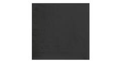 Servet 40 x 40 cm tissue 2-laags zwart