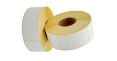 Etiket 40 x 70 mm wit