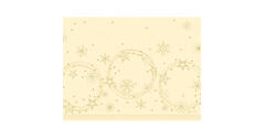 200838 - Placemats Papier, Star Shine Cream, 30x40cm, 4x250
