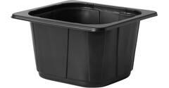 171808 - Pp tray 1-comp 176x162x100 zwart