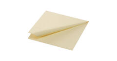 168419 - Servet 3-laags, 24x24cm, cream, 2.000st/doos