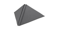 186782 - Servet Dunilin, 40x40cm, 1/4-vouw granite grey 540st/doos