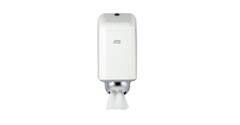 200040 - Poetspapier dispenser metaal 15,8 x 16,8 x 32 cm wit mini centerfeed TORK