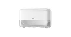558040 - Toiletpapier dispenser kunststof 36 x 20,7 x 13 cm wit twin mid-size hulsloos TORK