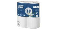 472159 - Toiletpapier recycled papier 9,3 cm x 2,38 mtr wit 2-laags traditioneel TORK