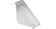 157108 - Sandwich wedge 160x85x65mm transparant 1-comp