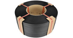Omsnoeringsband PP 12 mm x 3000 mtr zwart 0.55 kern 200