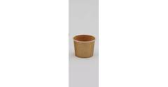 Bak bruinkraft/PE rond ø 61,5/48 mm 80 ml