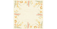 200744 - Napperons dunisilk 84x84cm fall beauty