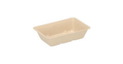 Snackbak Suikerriet 143 x 96 x 35 mm beige A9