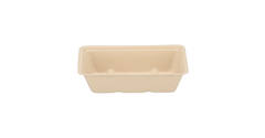 Snackbak Suikerriet 143 x 96 x 35 mm beige A9