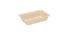 Snackbak Suikerriet 162 x 111 x 35 mm beige A13
