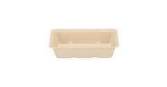 Snackbak Suikerriet 162 x 111 x 35 mm beige A13