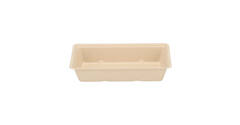 Snackbak Suikerriet 190 x 120 x 35 mm beige A14