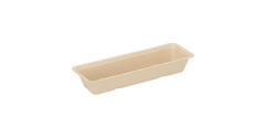 Snackbak Suikerriet 201 x 71 x 34 mm beige A16
