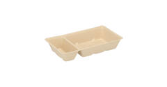 Snackbak Suikerriet 204 x 121 x 35 mm beige A20 (A14+1)