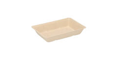 Snackbak Suikerriet 202 x 143 x 35 mm beige A50