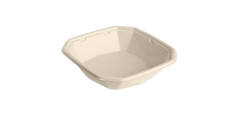 205650 - Octaview Bagasse ecoecho 183 x183 x 42 mm naturel - 650 cc