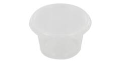 Bak PP + deksel rond ø 50 ml 72x24+76x7mm