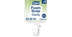 520201 - Schuim zeep 1 liter transparant zuiver TORK