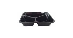 Bak CPET 226 x 177 x 45 3-vaks zwart 1003 - 2218 H