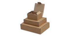 Verzenddoos 200 x 140 x 75 mm bruin